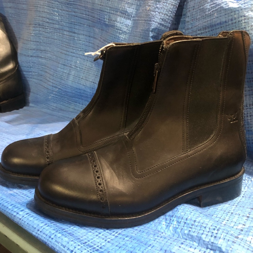 Landi Italian leather paddock boots